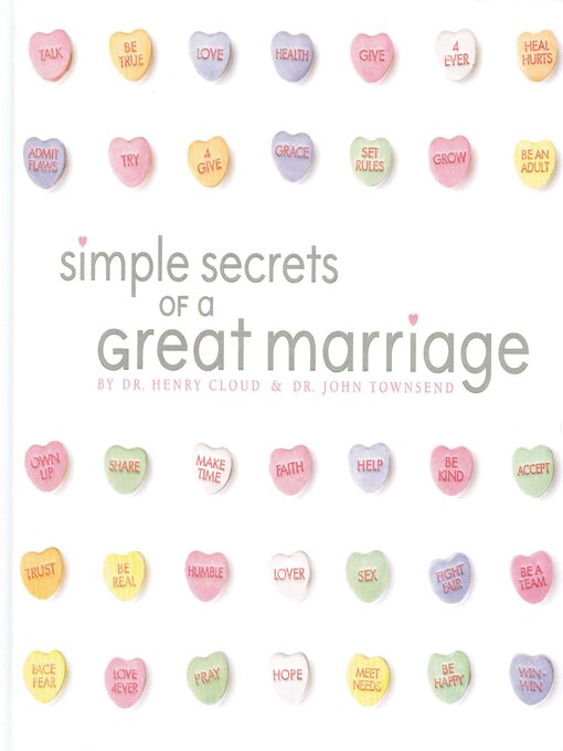 Title details for Simple Secrets of a Great Marriage by Henry Cloud - Available